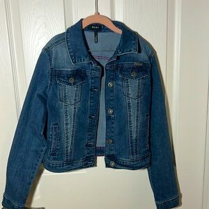 Like New DKNY Girls Jean Denim Jacket - size L